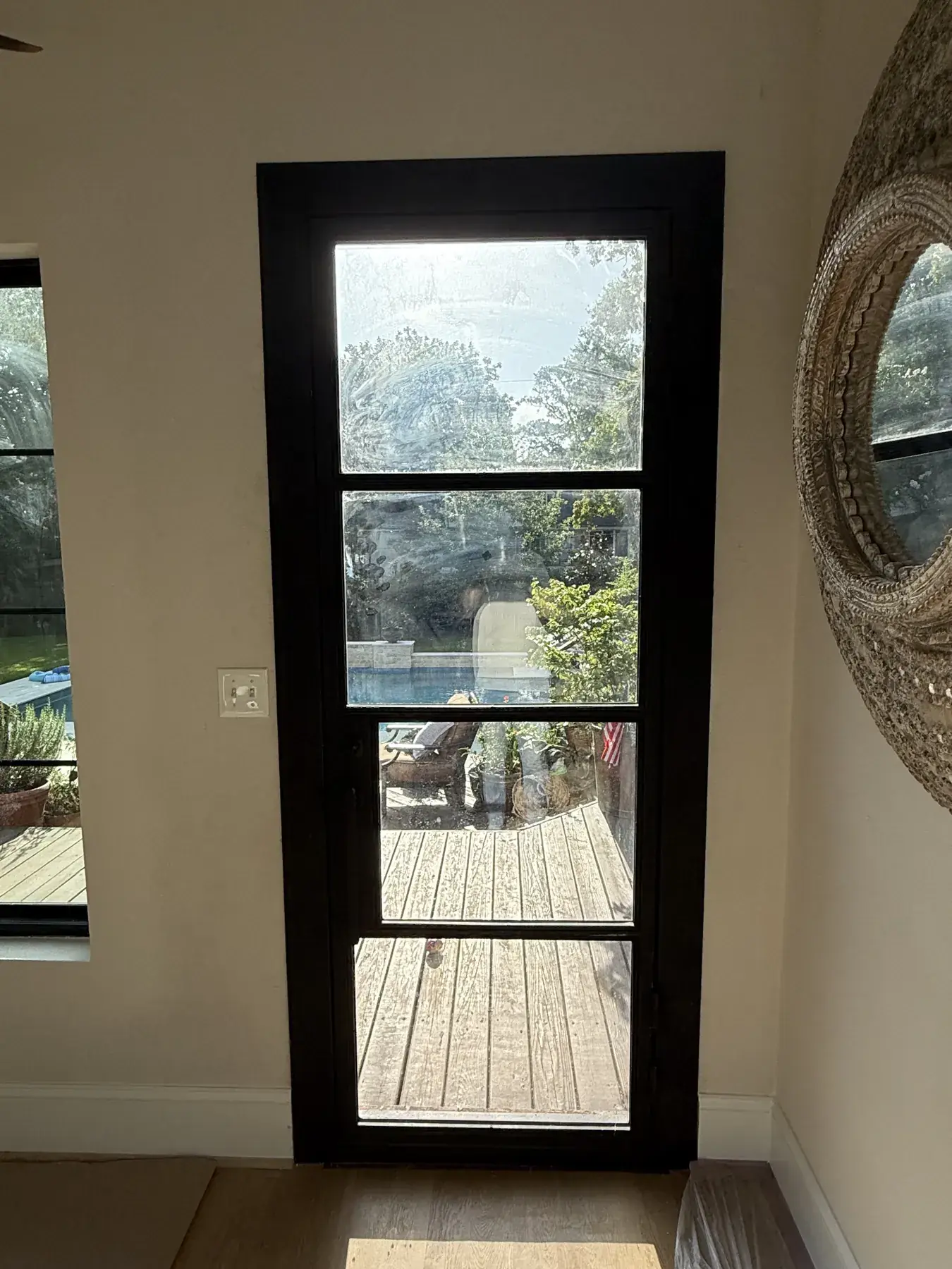 Single iron door by Blackline Premium Solutions